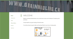 Desktop Screenshot of grainhauling.ca